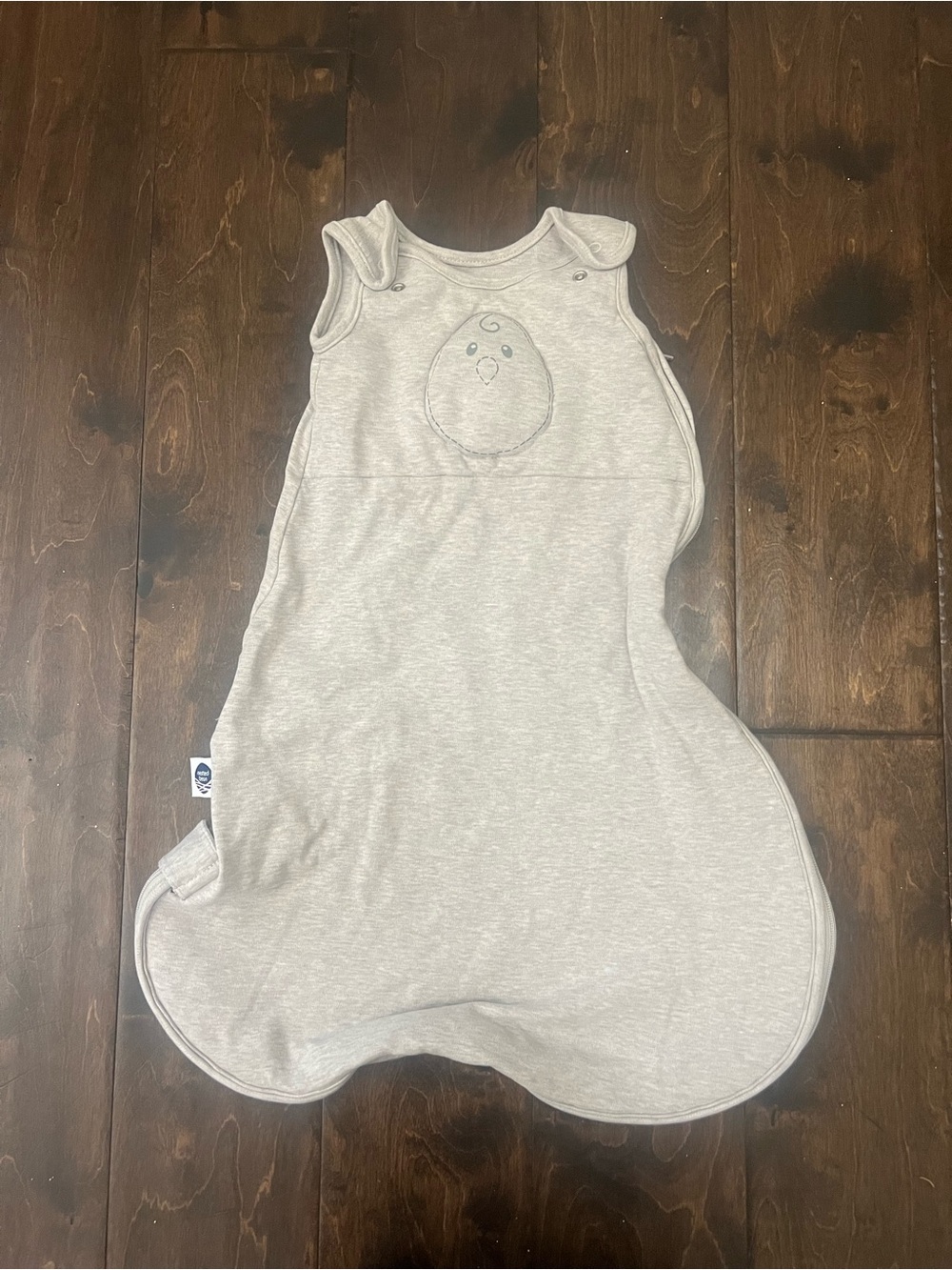Nested Bean Light Gray Sleep Sack 0-6Months